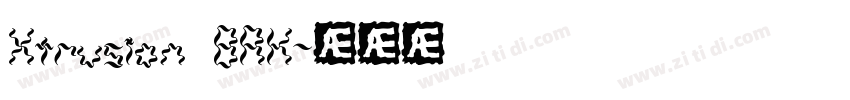 Xtrusion BRK字体转换